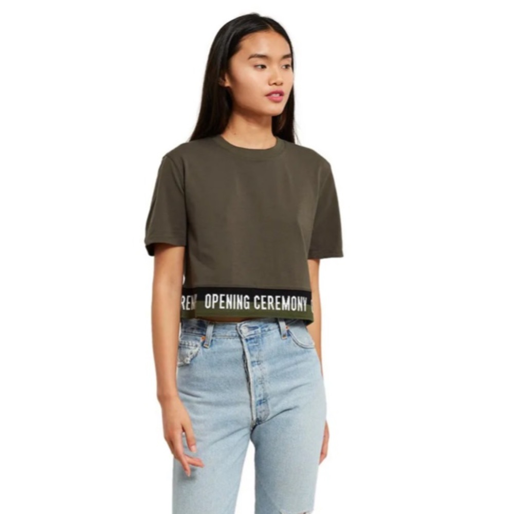 Opening Ceremony Logo Crop Tee